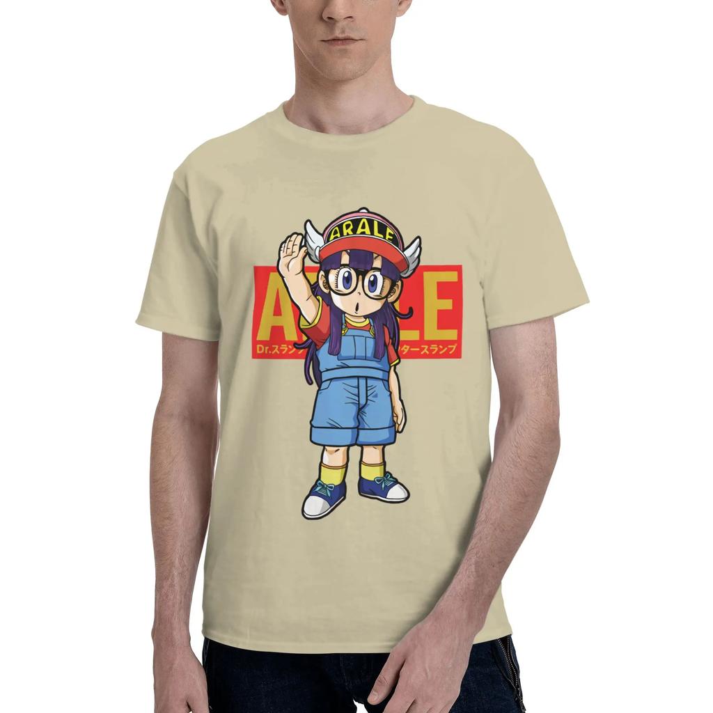 Anime Dragon Ball Arale Unisex TShirt Clothes Funny Tees Short Sleeve fugees 100 Cotton