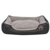 Lit pour chiens - vidaXL - Taille XL - Noir - Rembourré - Antidérapant - Intérieur