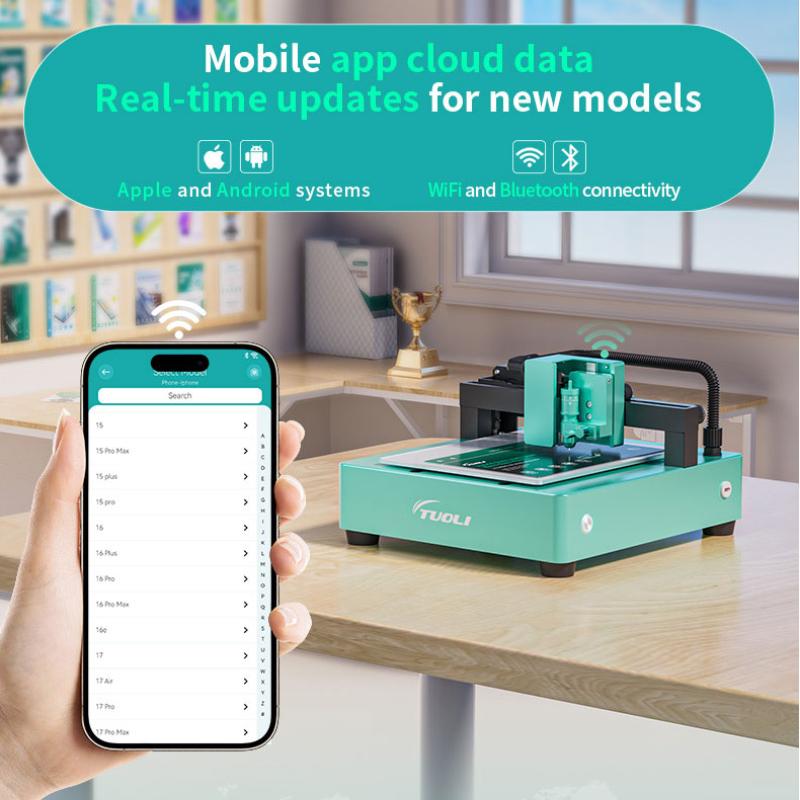 Mini Portable Intelligent Film Cutter New Design Auto Hydrogel Screen Protector Cutting Machine for Mobile Phones
