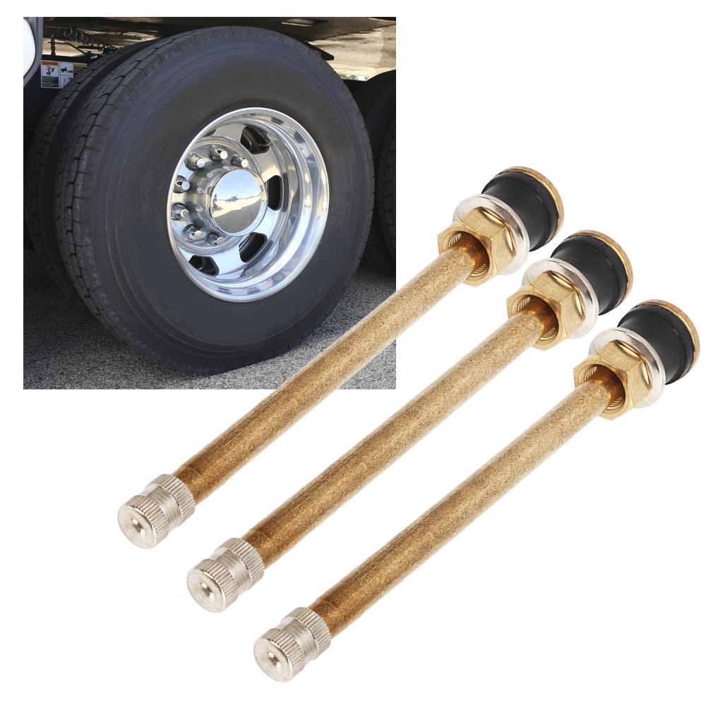 20PCS 0.625" Rim Hole Tire Valve Stem Brass Tubeless Truck Valve Durable Truck Valve Stem Auto Shop