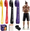 Widerstandsbänder, Unisex Widerstandsbänder Set, Trainingsband mit Türanker, zum Formen, Fettabbau, Muskelaufbau, Rehabilitationstraining
