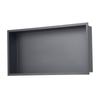 VEVOR Shower Niche, 33.0 x 63.5 x 10.2 cm Recessed Wall Niche, Heavy-duty Stainless Steel Modern Soap & Shampoo Storage Organizer