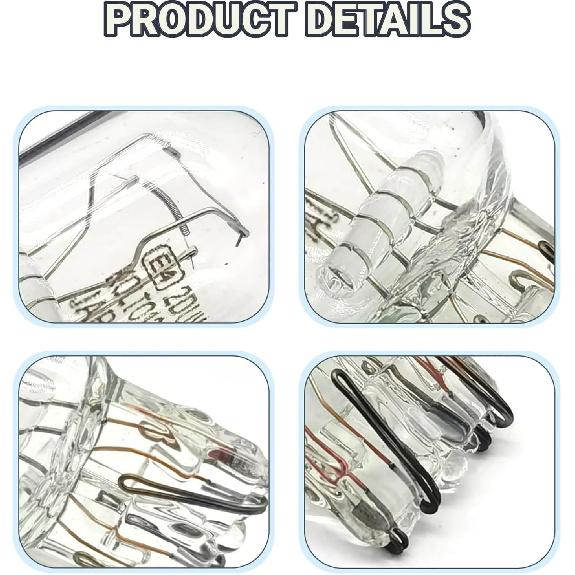 10 PCS Car T20 1891/7443 Brake Bulb, Waterproof Lamp Housing Double Filament Bulb, Miniature Light Reverse, Parking, Tail Light, Plug And Play,