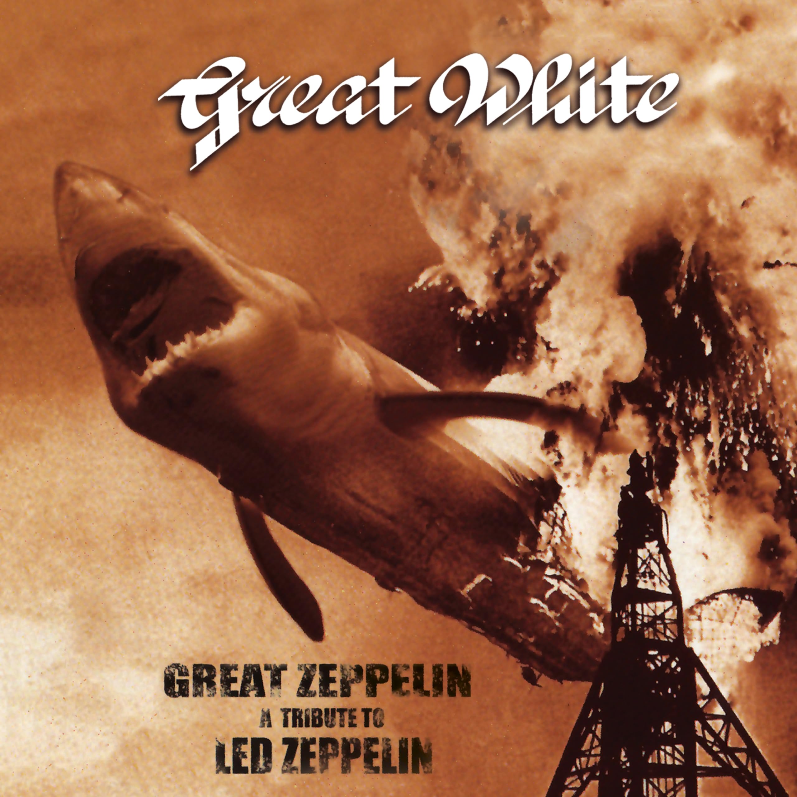 

Great Zeppelin - Tribute To Led Zeppelin (Black White & Gold Splatter) [Analog]