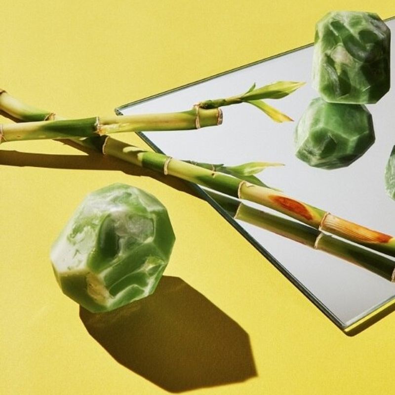 CREME Souvenir Stone - Arashiyama, Japan Green