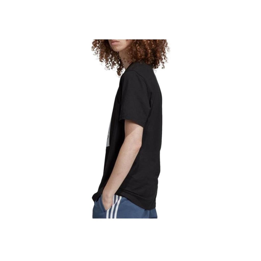 adidas Originals Bodega Super A Print Crew Neck Short Sleeve T-Shirt Men Tops Black ED7058