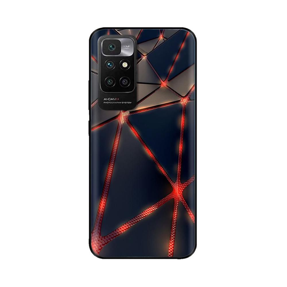 For Redmi10 Xiaomi Redmi 10 Case for Redmi 10 Prime Bumper 6.5 inch Soft TPU Silicone Cover For redmi10 Cases Marble Back Cover