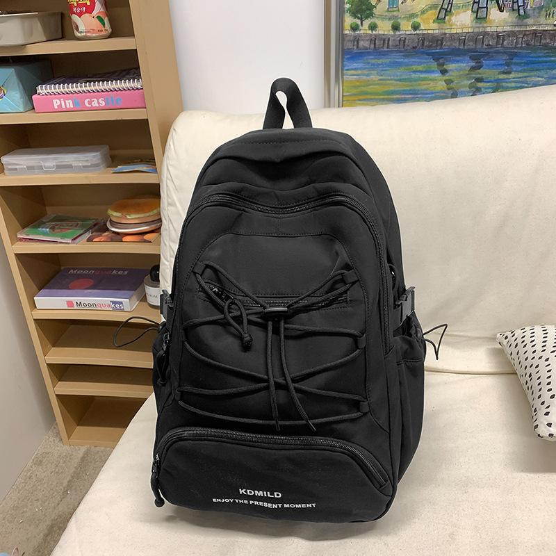 Neuer japanischer Ins Schulranzen für Studentinnen, Retro-Mode-Rucksack mit großer Kapazität, Reise-Rucksack für Paare .
