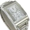 Bvlgari Rettangoro Watches RTC49S WhiteDial Stainless Steel Quartz Chronograph Mens Used