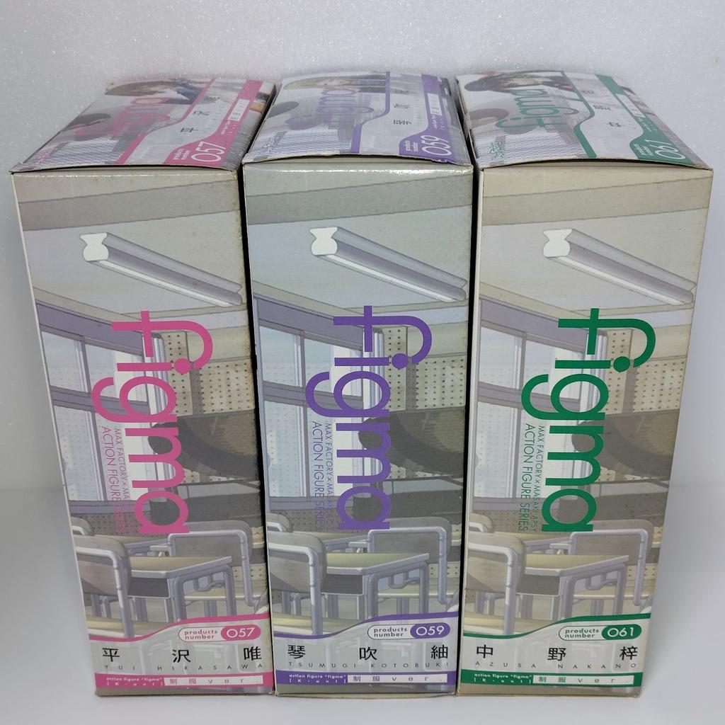 Figma K-ON Uniformă școlară ver. Max Factory Set de 5 piese Figurină Anime Din Japonia