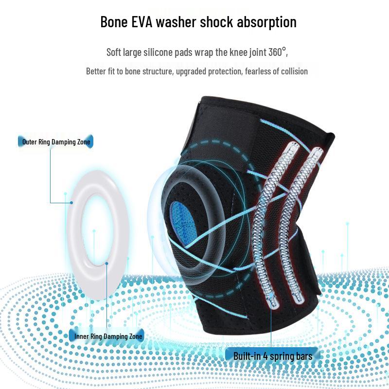 Men's Compression Knit Knee Pad for Sports