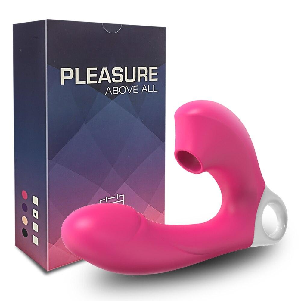 Sucking Dildo Vibrator Female G Spot Clitoris Sucker Vacuum Stimulator Adult Goods Vibrating Massager Sex Toy for Women