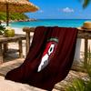 Afc Bournemouth Crest Beach Towel Microfiber Beach Towel, Lightweight and Quick-Dry, for Summer Travel, Swimming Pool Fan Birthday Gift