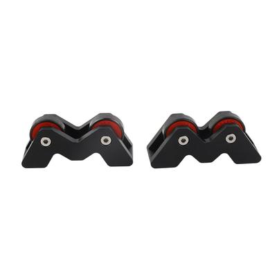 2PCS Aluminium and Bearing Billiards Cue Straightness Detector Straightening Calibrator