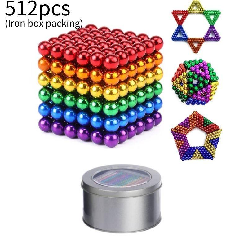 Colorful Neodymium Magnetic Balls 5mm Educational Toy Creative Experiment Magnets