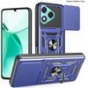 Slide Lens Armor Funda for OPPO F29 Pro 5G Global Case Magnetic Rotate Ring Stand Cover for OPPO A5 Pro 5G China Case