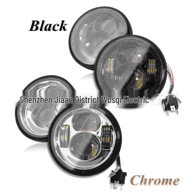 Harley Fat Bob 5-Inch Dual Modified Headlights