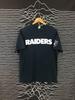 Maglietta Sportiva Americana NFL LA Raiders Vtg Anni '90 Taglia L