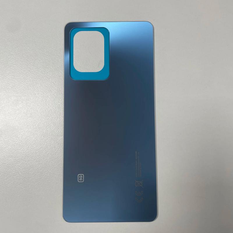 For Redmi Note 12 Pro 5G Battery Back Cover Rear 3D Glass Panel Housing Case Replace