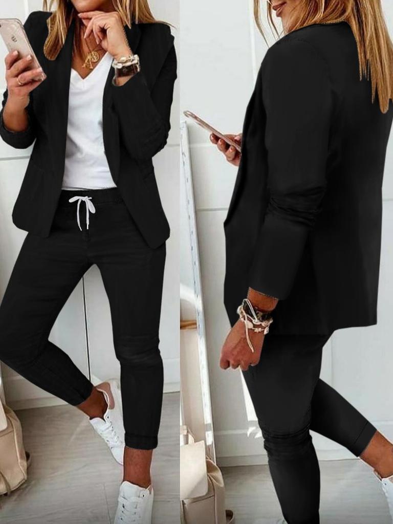 New Casual Fashion Suit Women's Suit Set