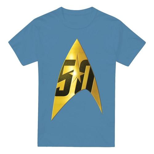 Star Trek Mens 50th Anniversary Delta T-Shirt