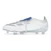 David Beckham x Predator Elite Laceless FG Adidași Unisex Alb Nor Albastru Pasăre Alb IG9115