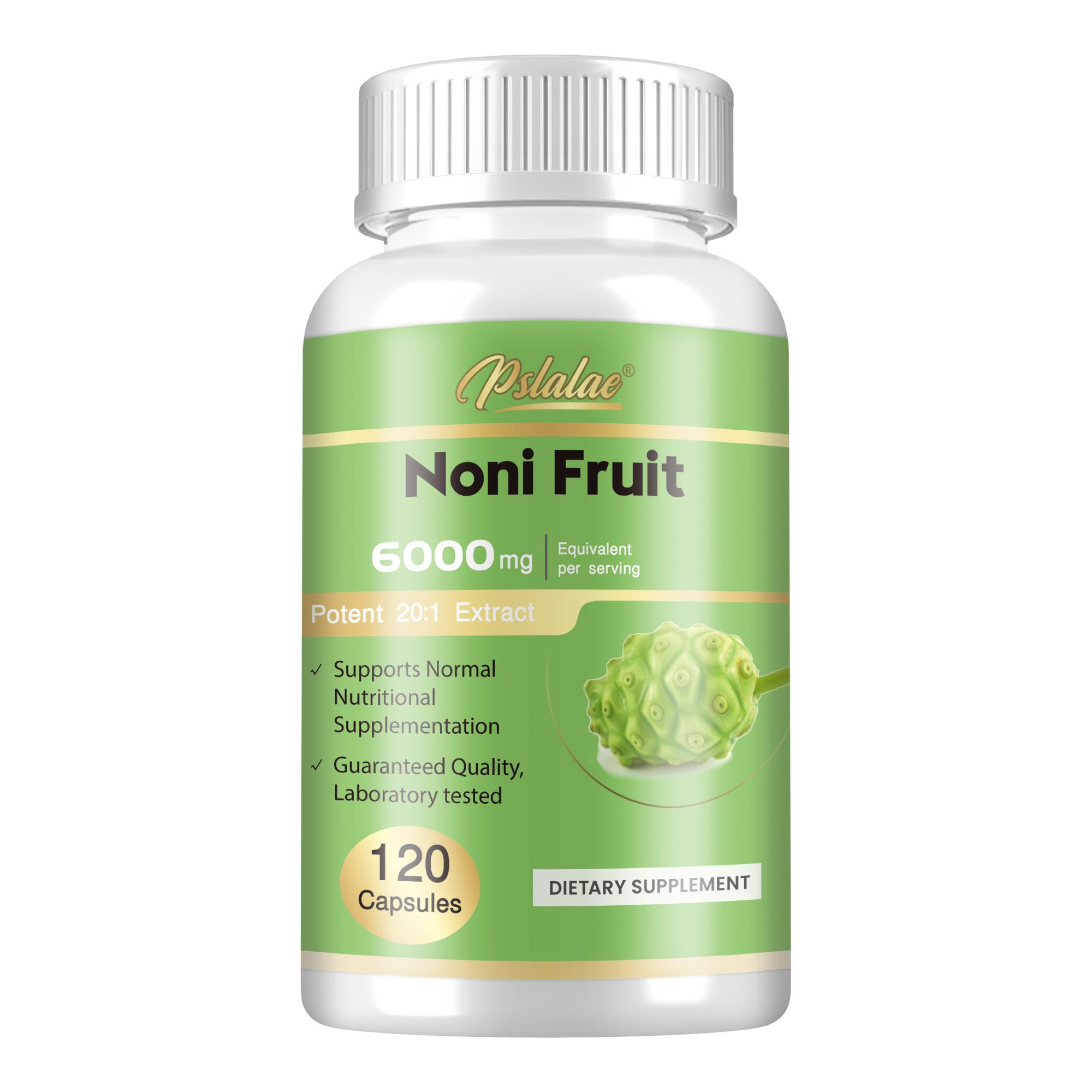 

Noni fruit extract capsules, 6000 mg per serving, using a 20:1 extract ratio, dietary supplement. 120*1