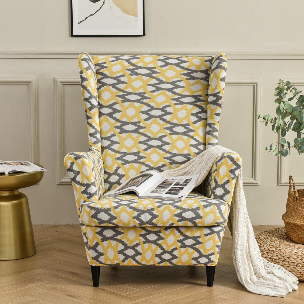 American Style Elastic Tiger All-Inclusive Sofa, Chair, and Stool Cover