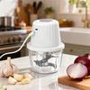 Electric Garlic Crusher With Usb Rechargeable Compact Mini Food Processor For Home Cooking