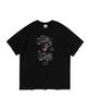 OUNDERR Rock Star Katze Kurzarm-T-Shirt (Schwarz)