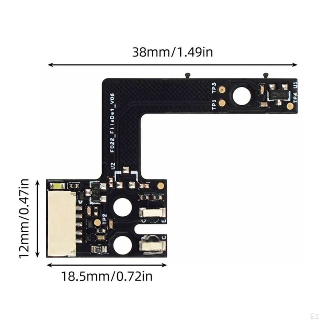 Filament Detection Board Easy Installation Replacement with Screws Compact