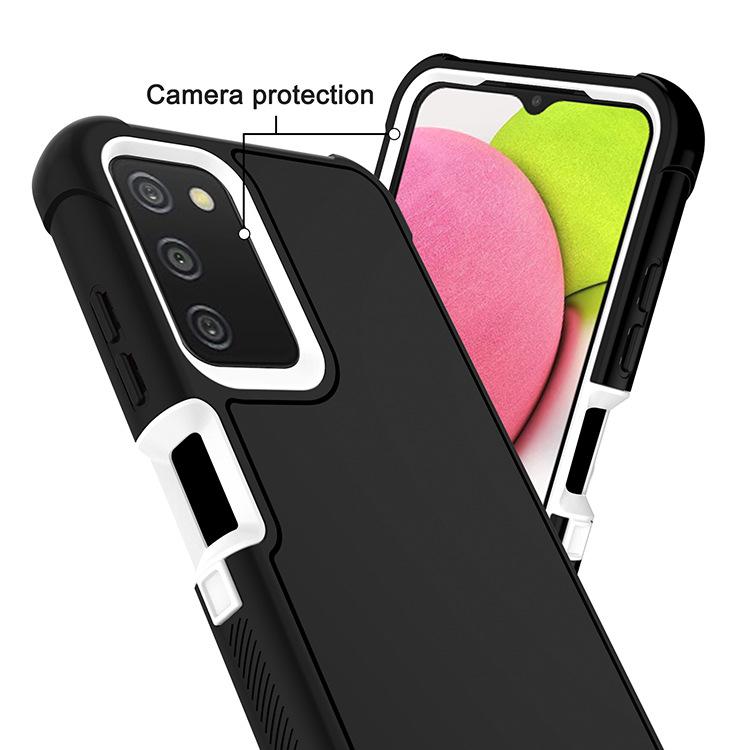 Three-in-one Anti-fall and Skin-friendly Mobile Phone Case Aiwei for A03S SAMSUNG Model