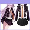 Danganronpa Kyoko Kirigiri Cosplay Kostüm Kleid Set mit atemberaubendem lila Design