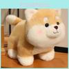 Hat Birthday Cute And Cartoon Pattern Knitted Scarf Shiba Inu Cartoon Toy Plush