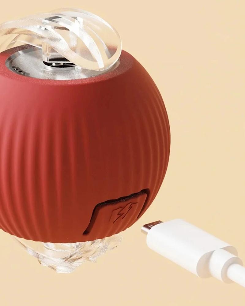 Cat Interactive Ball Toys Automatic Rolling Ball For Kitten Rechargeable Smart Pet Electric Toys With Teaser Sensor Cat Ball Toy