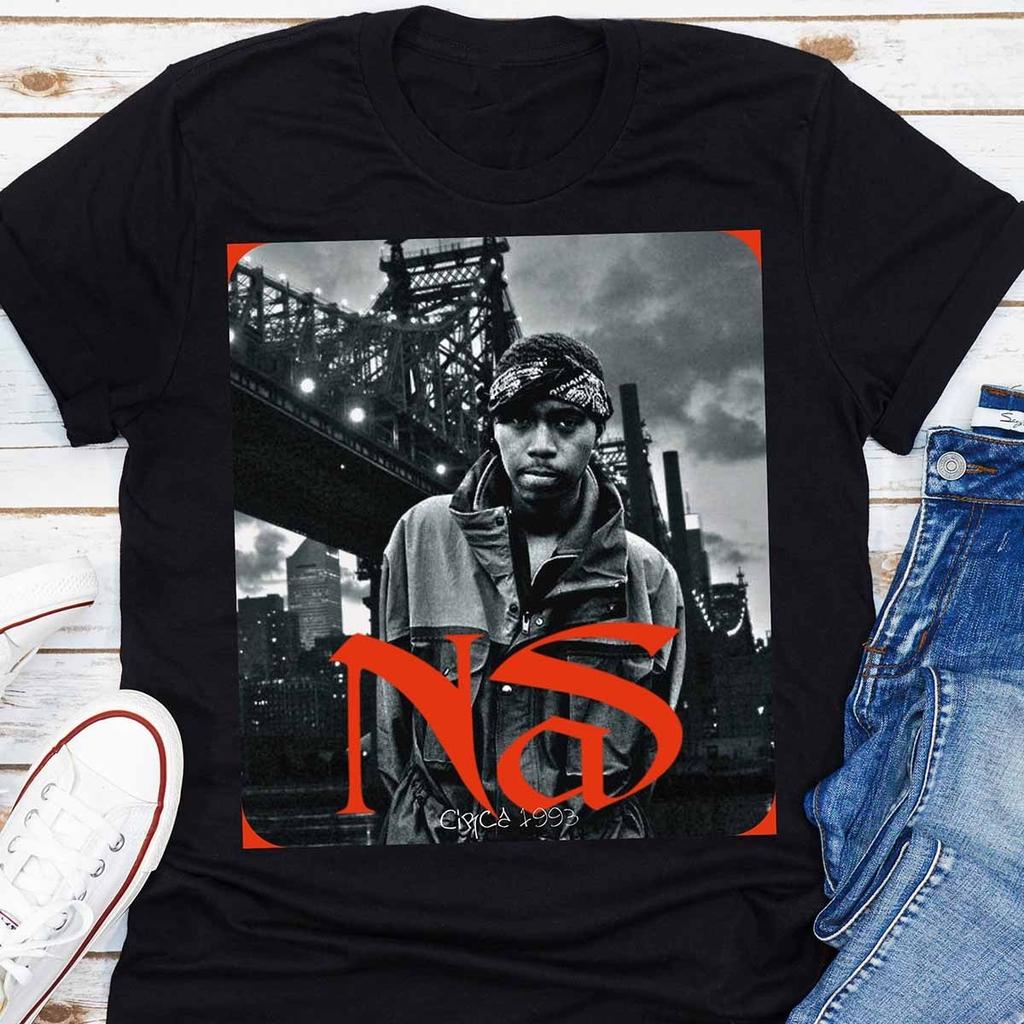 Nas Circa 1993 Shirt Schwarz Unisex Größe S-2345XL 1V0879