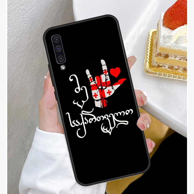 

Чехол с флагом Грузии для Samsung A12 A32 A42 A52 A72 A52S A03S A21S A11 A31 A51 A71 A10 A50 A70, полное покрытие Samsung A72