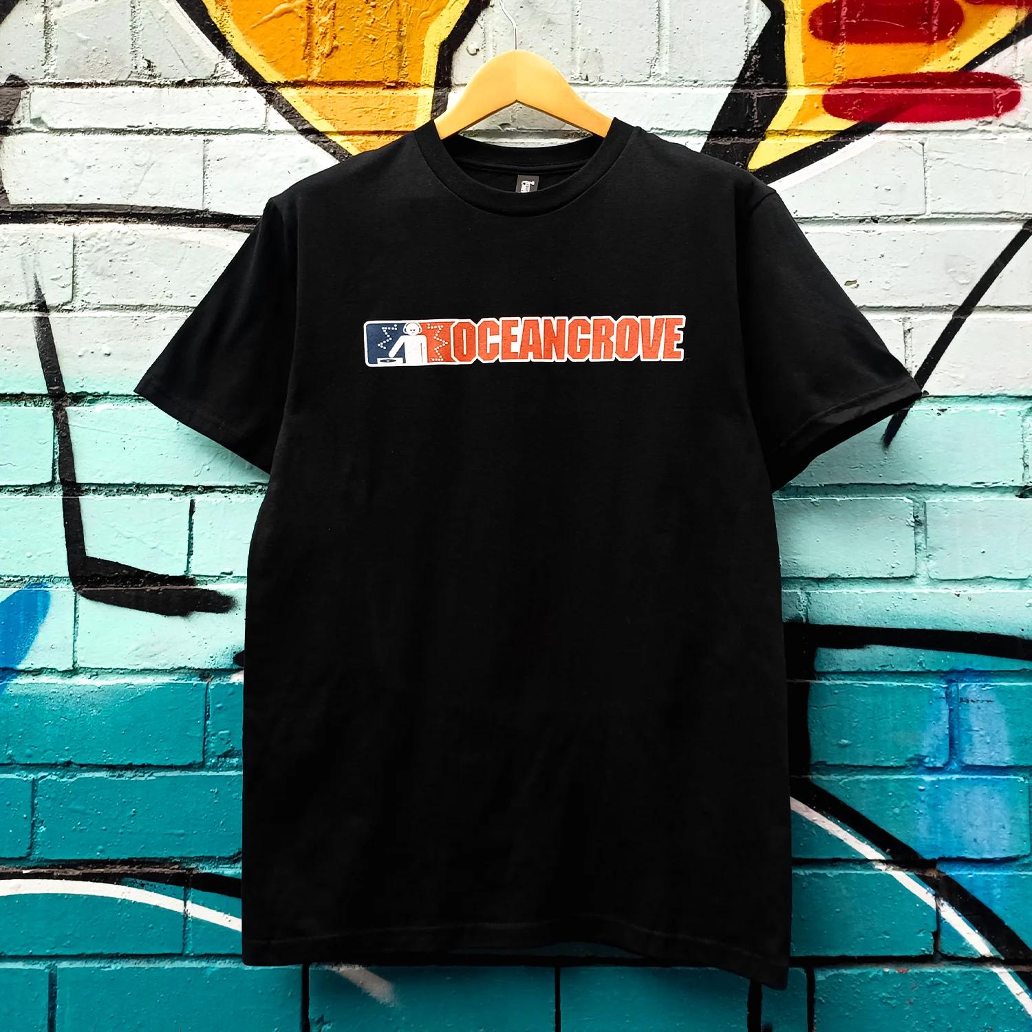 

Fashion New Ocean Grove Punk Band Album Rock Red Cotton Tshirt Unisex Unisex Women Short Sleeve Vintage Brand Tee Streetwear M