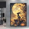 Hot Selling Anime Pokemon Lucario High Quality Retro Canvas Poster HD Printing Home Living Room Decor Holiday Gift Classic