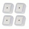 Smart LED Night Light with Dual Standard Socket and Energy-Saving Sensor