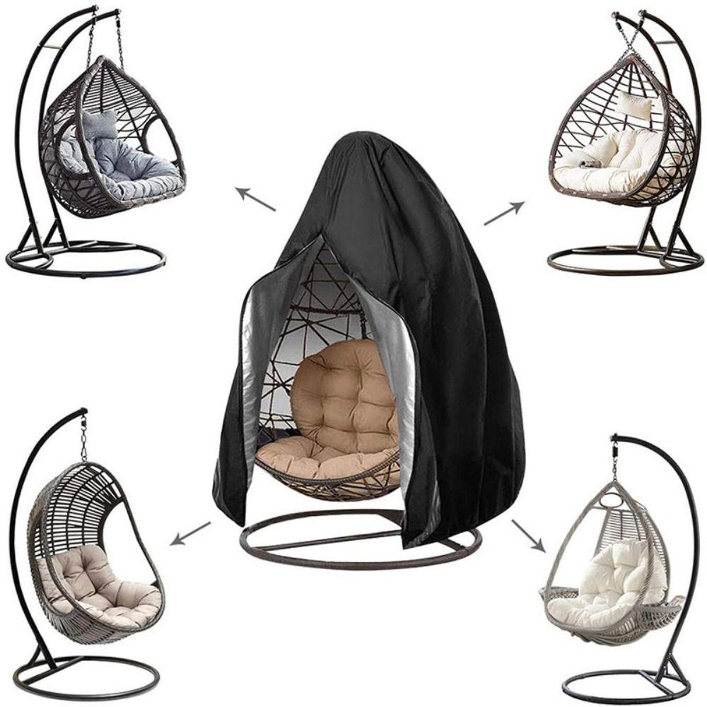 Anti UV Swing Chair Protector Cover Waterproof Furniture Cover Hanging Egg Chair Covers  Patio
