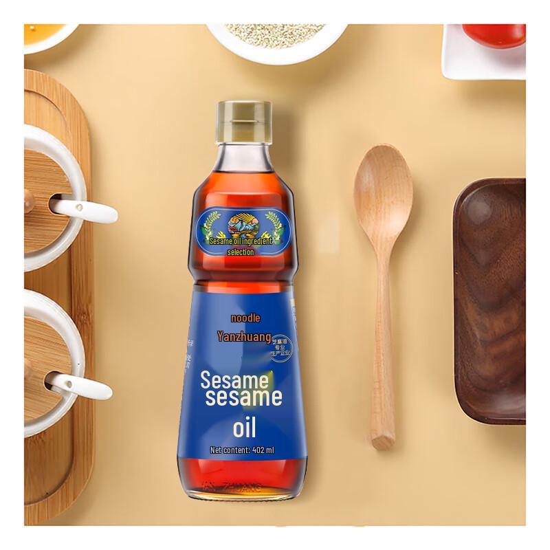 Yan Zhuang First Grade 100% Pure Sesame Oil, 402ml