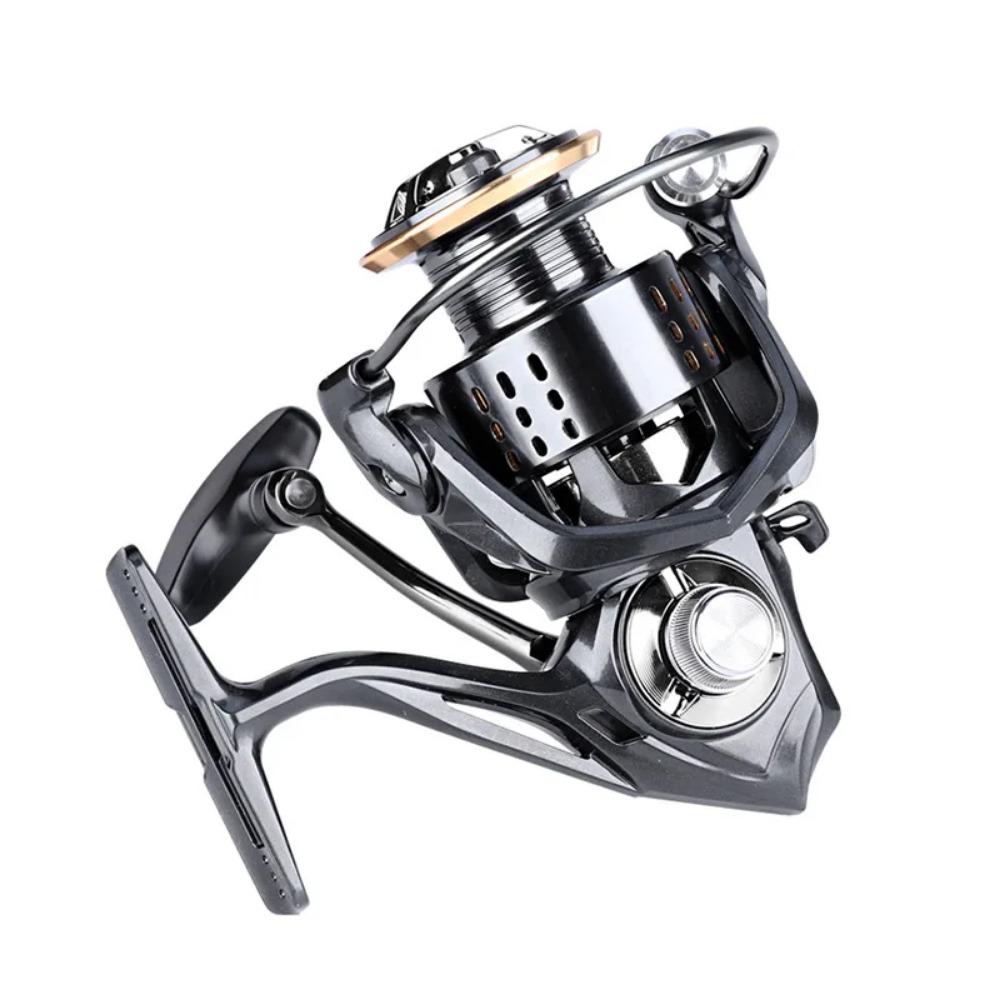Fishing Reel 2000-7000 Series 3+1 BB Metal Spinning Wheel Max Drag 15kg Outdoor Lure Throwing