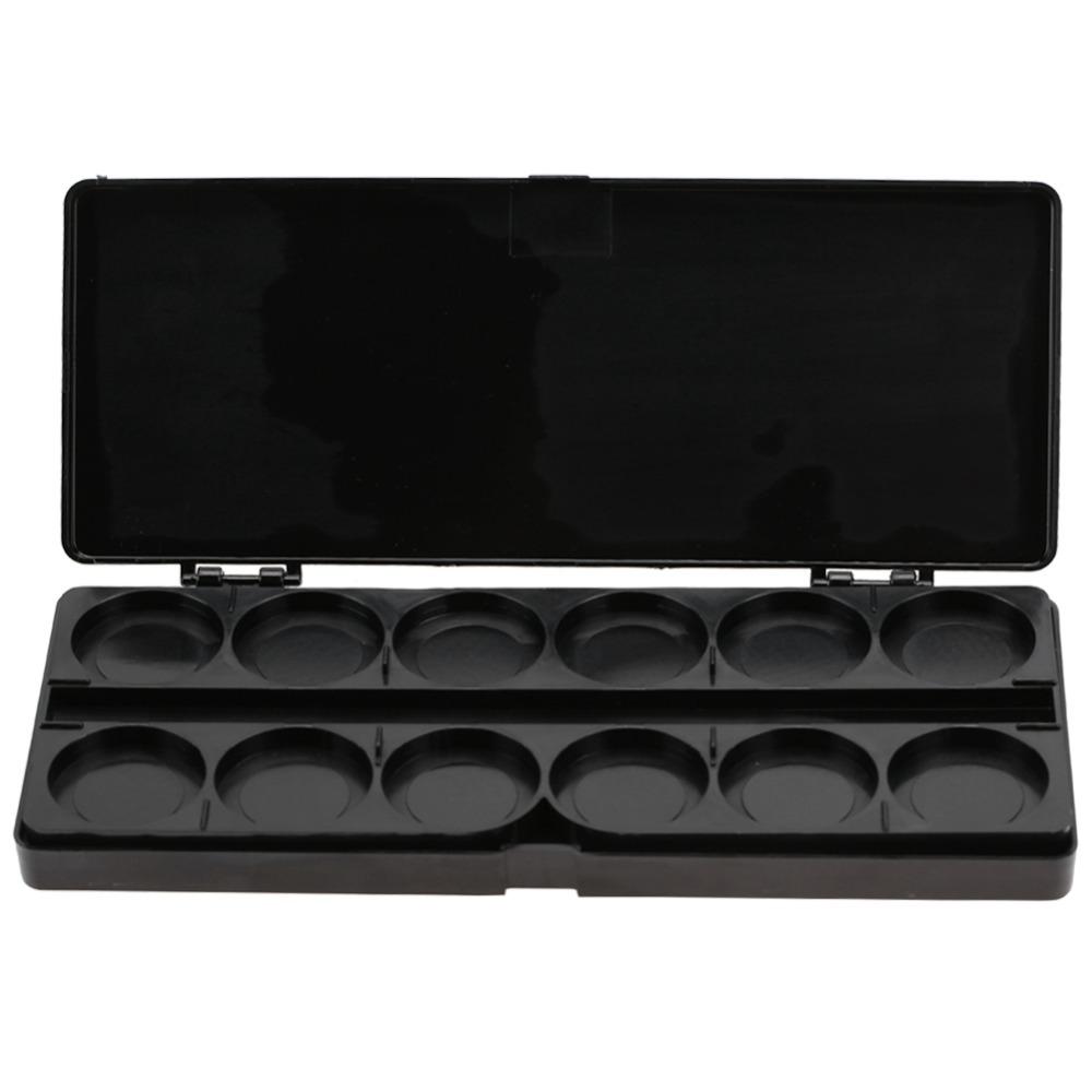 Easy To Clean Nail Art Palette Plastic Paint Mixing Palette Manicure Drawing Tray Manicure