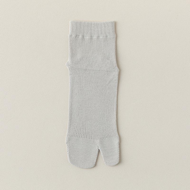 Pánské bavlněné ponožky bez švů s oddělenými prsty - Jaro/Léto, Tenké, Odolné proti zápachu, Absorbující pot, Design s oddělenými prsty.