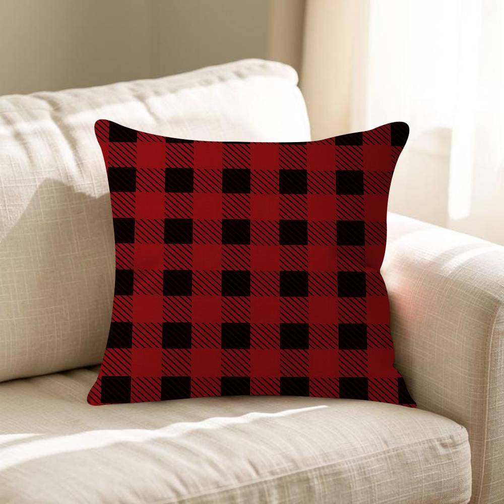 Federa Cuscino Semplice Chic a Rete Custodia Cuscino da Lancio per Auto per Divano Auto Regalo di Natale 40x40cm 45x45cm