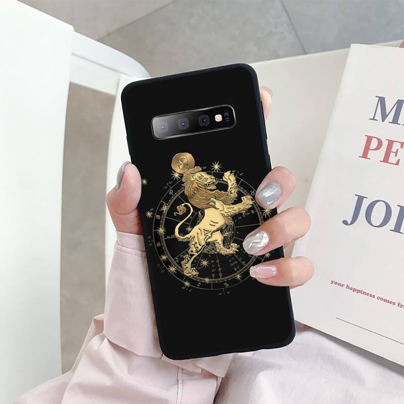 Zodiac Signs Art Design Phone Case For Samsung Galaxy A S Note 10 12 20 32 40 50 51 52 70 71 72 21 Fe S Ultra Plus