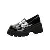 Zhao Ruth Spring New Sweet Women's Shoes Medium Heel One Pedal Single Shoes Large Size Women's Shoes-4