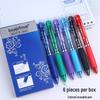 Erasable Gel Pen - Red/Purple, 0.5mm, Heat-Sensitive Ink for Students