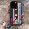 Retro Cassette Tape Style Phone Case For Samsung Galaxy S26 S25 Ultra S24 Plus S23 FE S22 S21 A53 A16 A23 A26 A34 A55 Cover